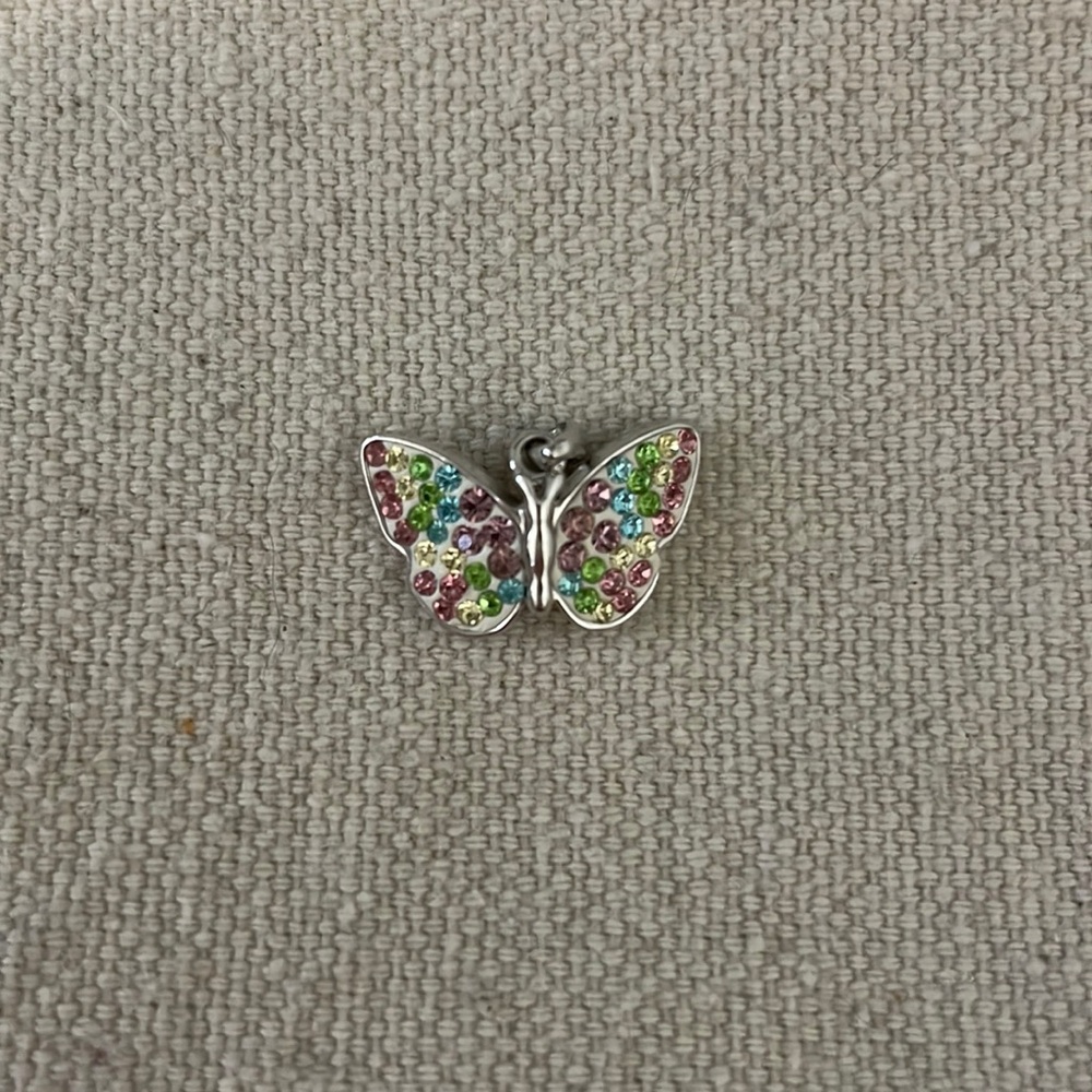 Butterfly Necklace Charm